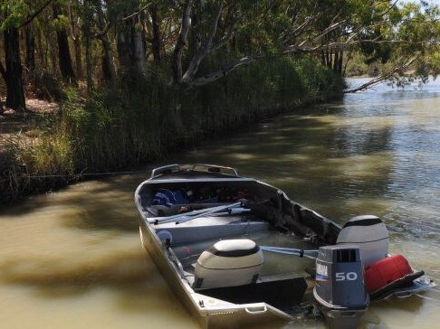 A man was killed in a boating accident near Swan Reach along the Murray River in 2019. Police have arrested a man involved in the incident and charged him with perverting the course of justice. Picture: SA Police via NCA NewsWire