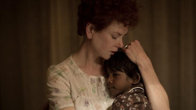 Nicole Kidman and Sunny Pawar in Lion.