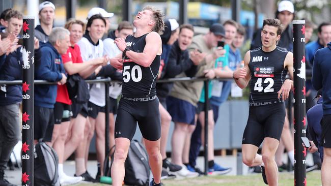 Without VFL or under-18 competitions this year, the Draft Combine could become a lottery. Picture: Michael Klein.