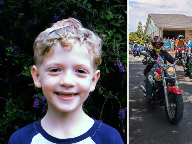 ‘Old soul’: Motorcycle convoy farewells youngster after tragedy