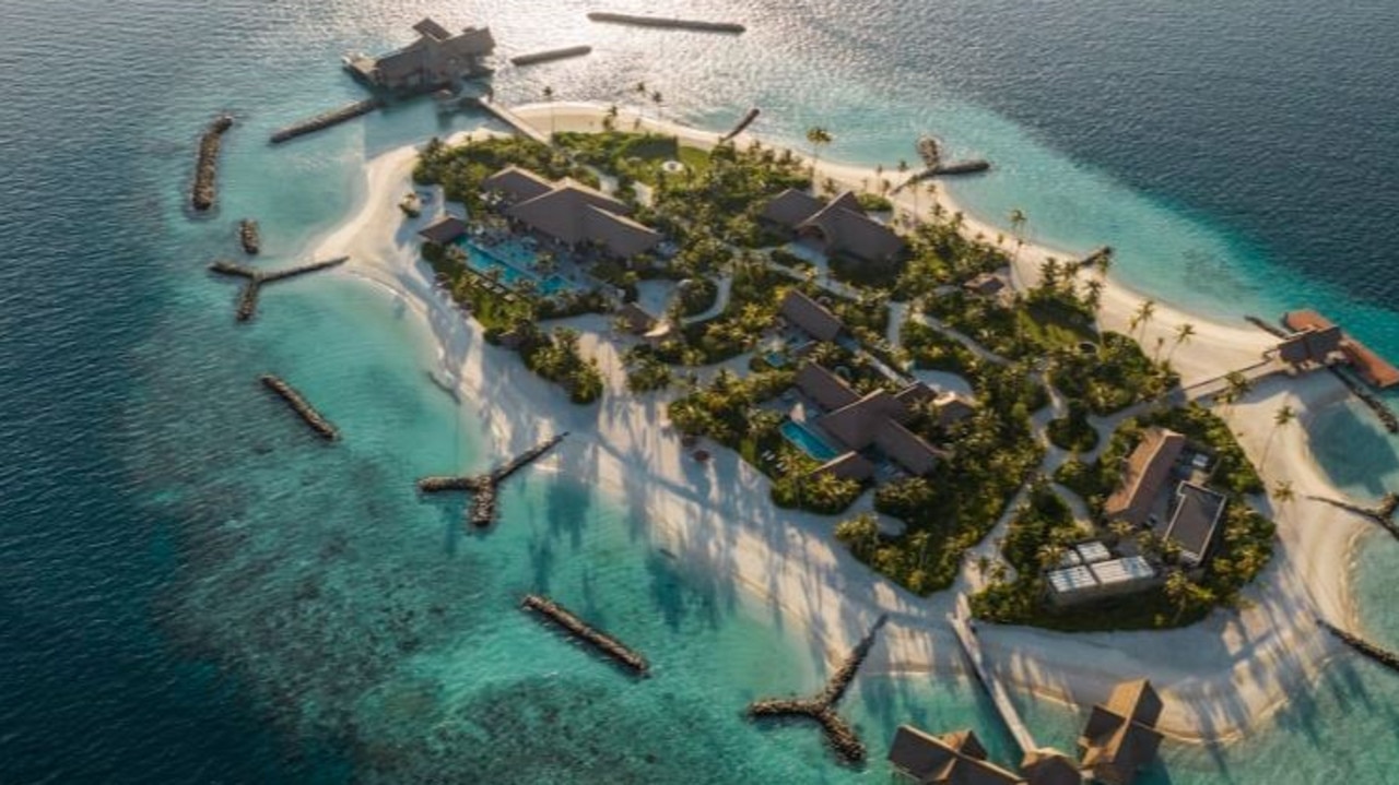 Ithaafushi – The Private Island has just opened in the Maldives. Picture: Waldorf Astoria