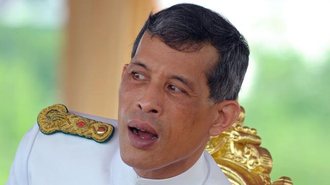 Thai Crown Prince Maha Vajiralongkorn is next in line for the throne. Picture: Pornchai Kittiwongsakul