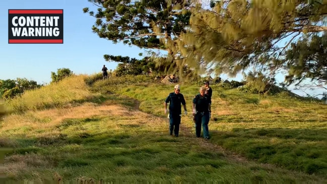 Woman falls 20m down steep cliff face near popular lookout