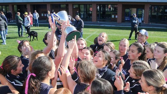 Caulfield Grammar celebrated yet another APS Football title.