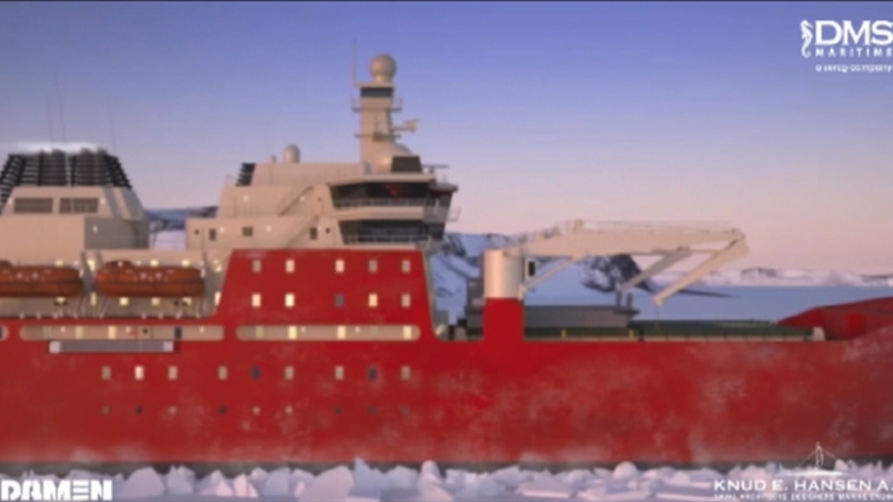 A look inside the construction of Australia's colossal icebreaker