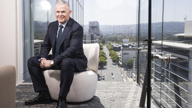 Santos managing director Kevin Gallagher has defended taking on a board role at Mineral Resources. Picture: Simon Cross