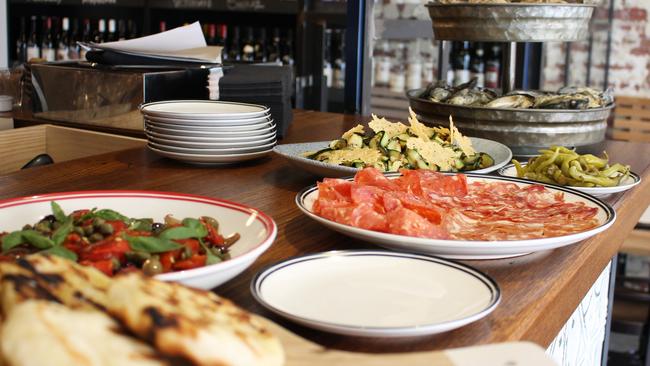 Aperitivo snacks at Neptune in Windsor.