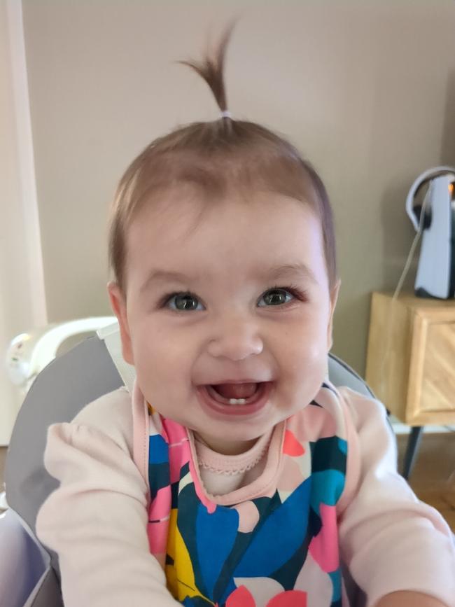 Penelope Billows, seven months old. The most gorgeous little soul.