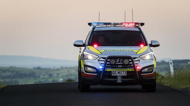 The young girl was rushed to hospital after being bitten on the face.