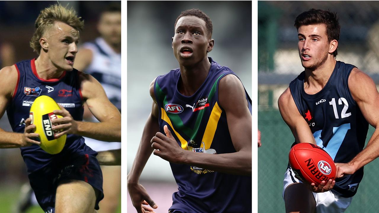 AFL Draft Guide: Jason Horne, Mac Andrew and Nick Daicos.