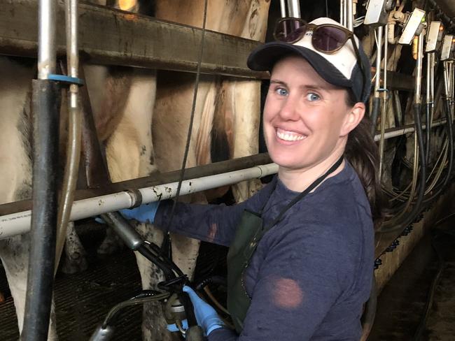 Warrnambool News: Renata Cumming dairy farmer, 2022