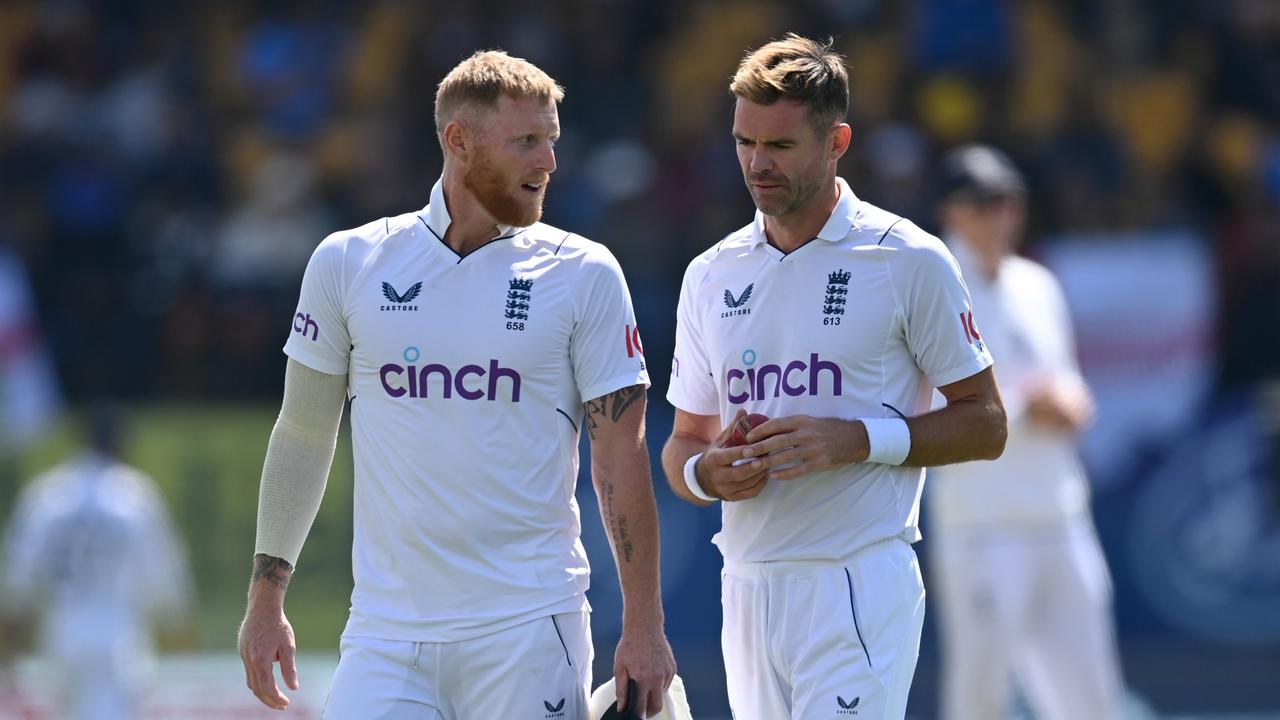 Things are ugly for the Poms. (Photo by Gareth Copley/Getty Images)