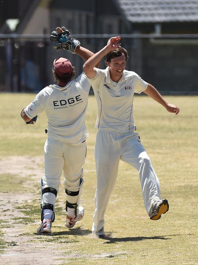 James McCall (right) had a spledid season.