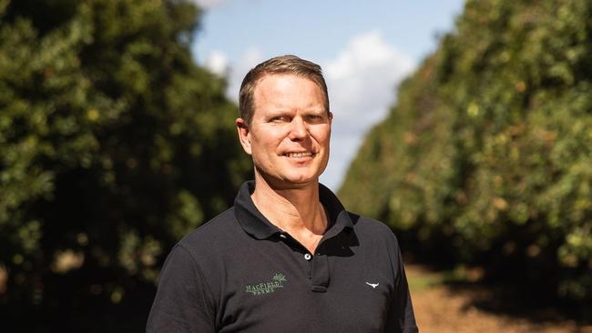 Henrik Christiansen said the impact of a new water pricing structure on his 120,000 macadamia tree orchard was significant.