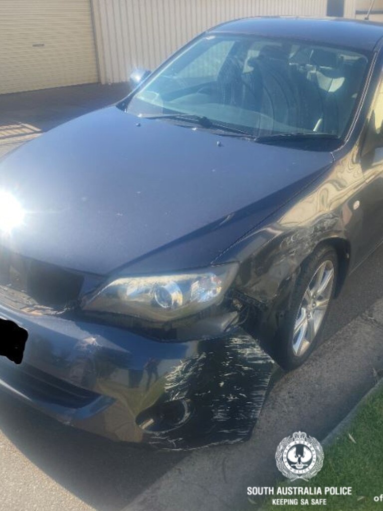 A woman, who was six times over the legal alcohol limit, allegedly crashed a car and left the scene. Picture: SA Police