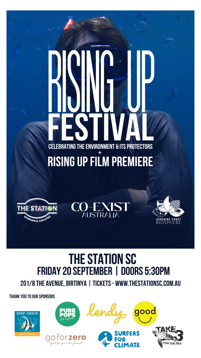 RIsing Up Festival hosted by Co-Exist Australia.