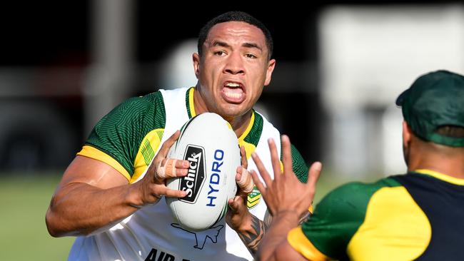 Kangaroos regular Tyson Frizell will play in the back row.