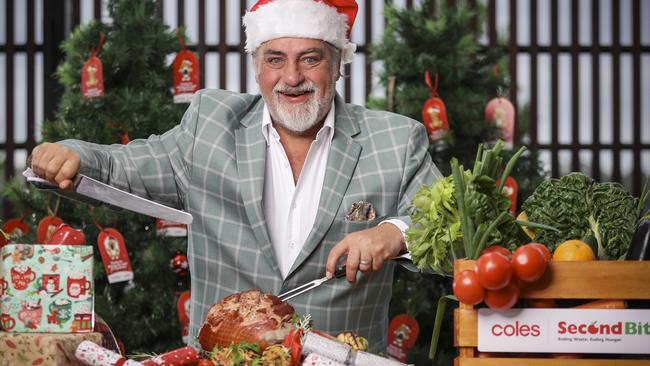 Matt Preston is urging Australian’s to get behind the Coles 2023 Christmas Appeal to support food rescue organisation SecondBite. Photo by Martin Keep/Coles