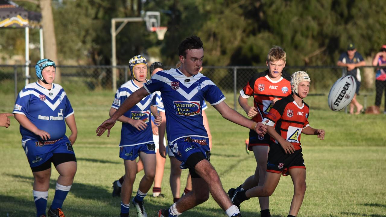 Roma Cities v Toowoomba Valley Roosters U16. Adrian Vowles Cup 2020.