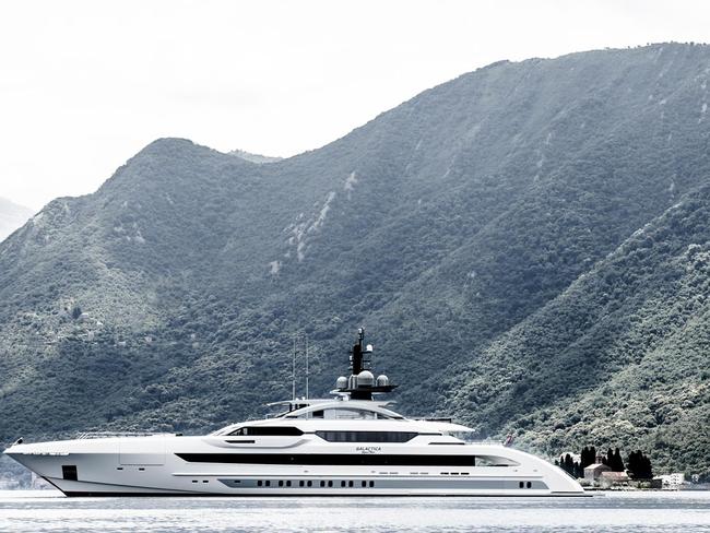 Superyacht Galactica Super Nova is owned by oil magnate Vagit Alekperov. Picture: supplied