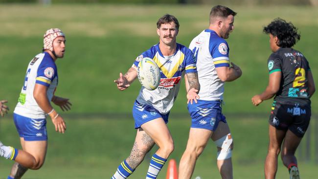 Shannon Gardiner in action for the Mustangs. Picture: DC Sports Photography