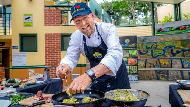 GOURMAY STYLE: Gympie Region Food and Food Tourism Ambassador Matt Golinski will present cooking and produce demonstrations at the launch of GourMAY today.