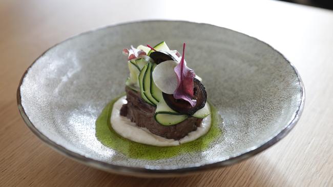 C'est Bon’s lamb dish. Pic Mark Cranitch