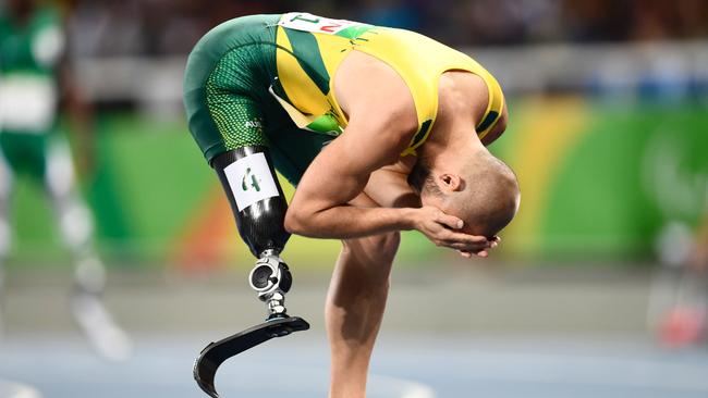 There is a workshop that can repair all sorts of things at the games - including running blades.