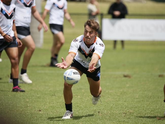 DylanSmithPicture: Warren Gannon Photography. Laurie Daley Cup round two, Macarthur Wests Tigers vs North Coast Bulldogs at Kirkham Oval, 10 February 2024