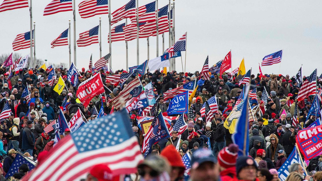 Support for Mr Trump seems to be slipping. Picture: Joseph Prezioso/AFP