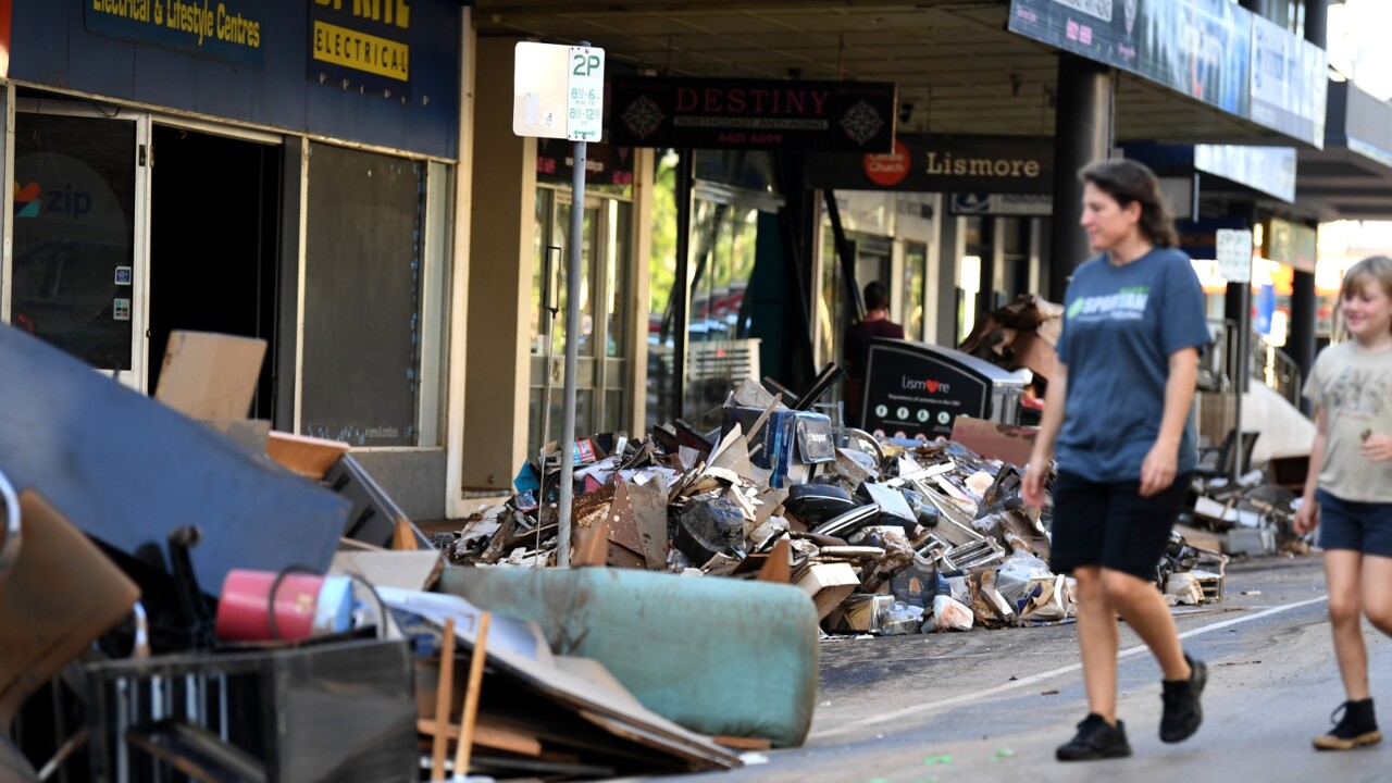 People’s lives and their livelihoods are ‘sitting in the gutter’ after flood disaster in Lismore