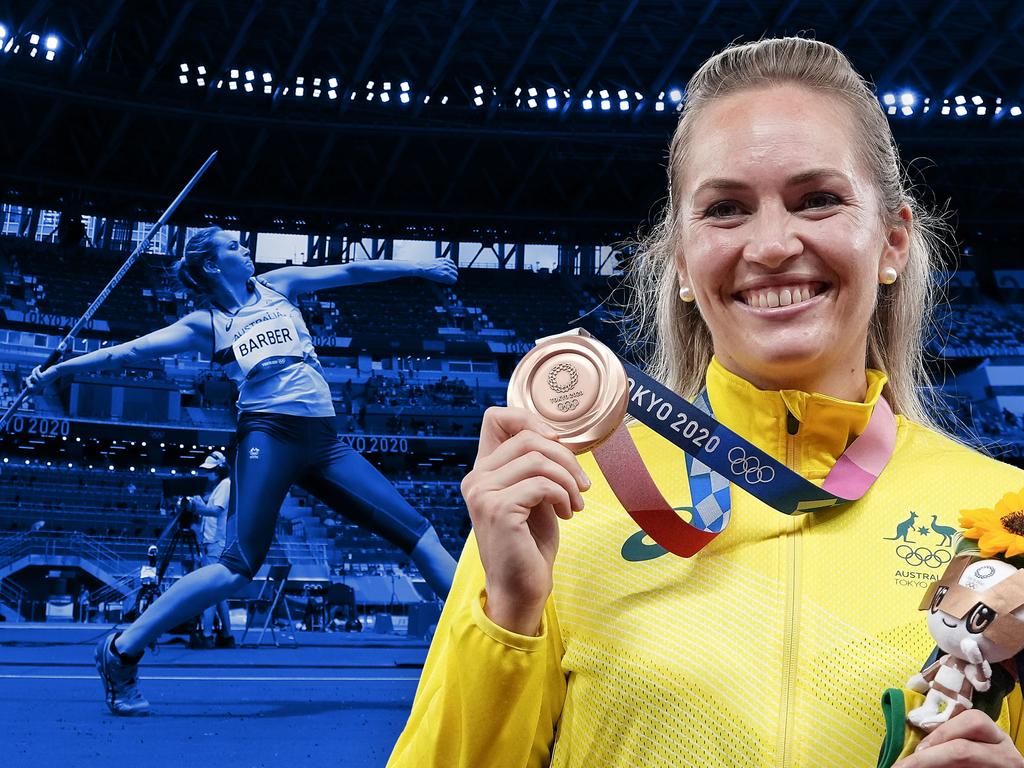 Kelsey-Lee Barber's Tokyo Olympics javelin medal win capped brutal journey  to Games | CODE Sports