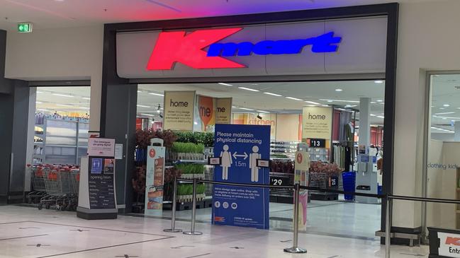 At least one of the three positive cases is believed to have shopped at Fountain Gate’s Kmart store on Boxing Day. Picture: supplied