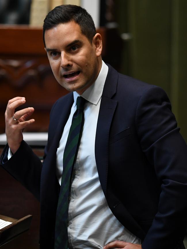 NSW Member for Sydney Alex Greenwich. Picture: AAP