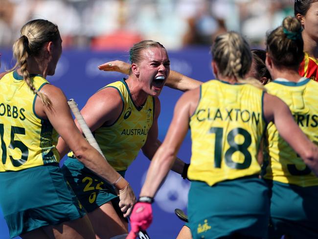 Both of Australia’s hockey sides were bundled out in the last eight. (Photo by Luke Hales/Getty Images)