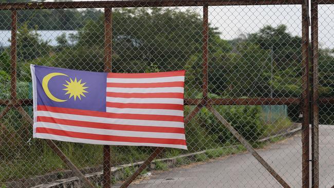 The Sepang Police station in Malaysia where the nine Australians are remanded in custody. Picture: Jack Tran