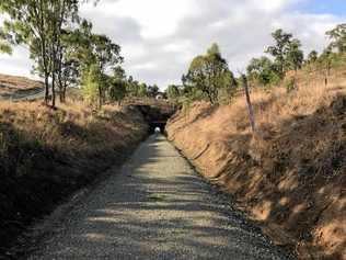 Brisbane Valley Rail Trail. Picture: Greg Noble