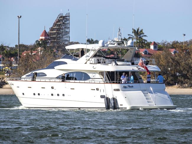 Lady Pamela at Southport Yacht Club. Picture: Richard Walker