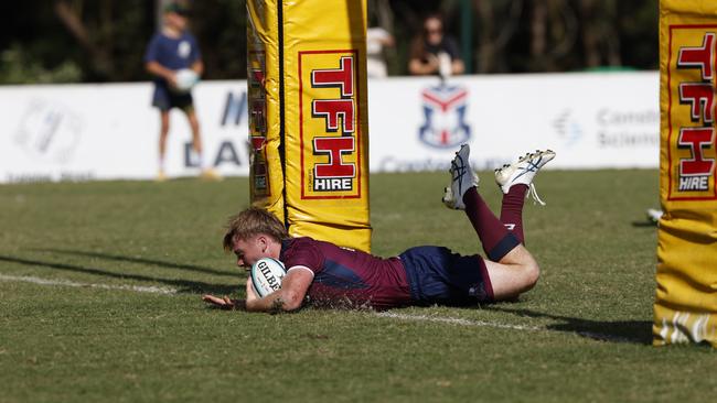 Action from the Queensland Reds v New South Wales Waratahs Under 19s clash. Pic credit: Kev Nagle.