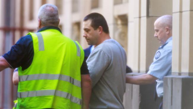 Ricardo Barbaro was escorted from the Melbourne Supreme Court on Friday after being found guilty of the murder of Ellie Price in 2020. Picture NCA NewsWire / Aaron Francis