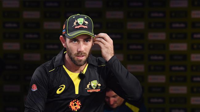 Glenn Maxwell is taking a break from cricket to deal with mental health issues. Picture: AAP