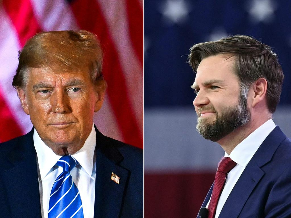 Trump and his running mate, JD Vance, have so far spent more of their time attacking Biden. Picture: AFP