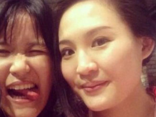Former Australian resident Jessica Wongso (left) with her friend Mirna Salihin. Wongso is accused of murdering Salihin at a Jakarta cafe in January this year. Picture: Supplied