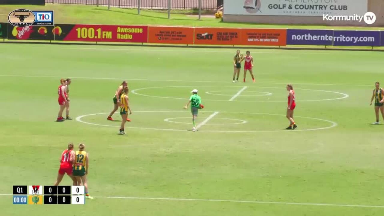 Replay: Waratah v PINT - 2024-25 NTFL Women's Premier League Round 6