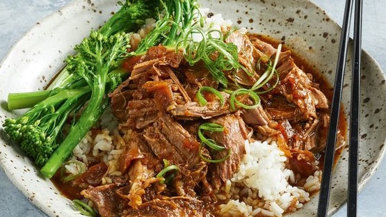 Use the slow cooker to prepare the lamb.