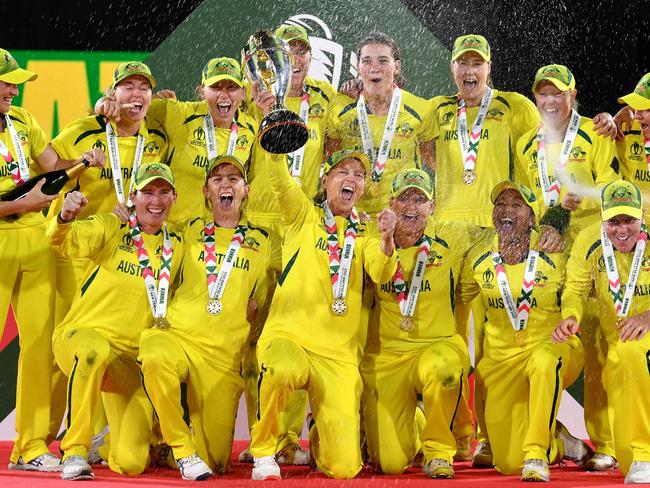 Women playing national and BBL cricket will see an increase in their pay. Picture: AFP