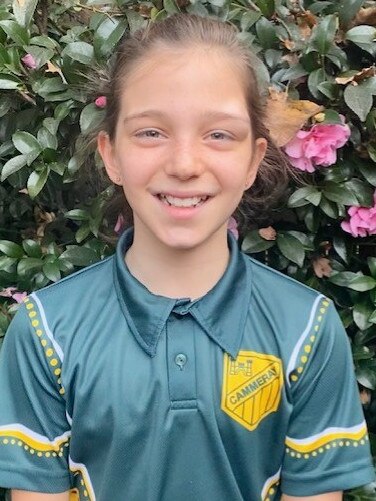 Alessia Vaccarella is the school vice-captain at Cammeray Public School.