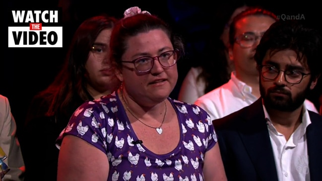 Jim Chalmers struggles to give hope to pensioner with $20 to name (QandA)