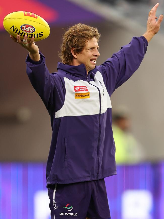 Can Nat Fyfe rediscover his Brownlow best? Picture: Paul Kane/Getty Images