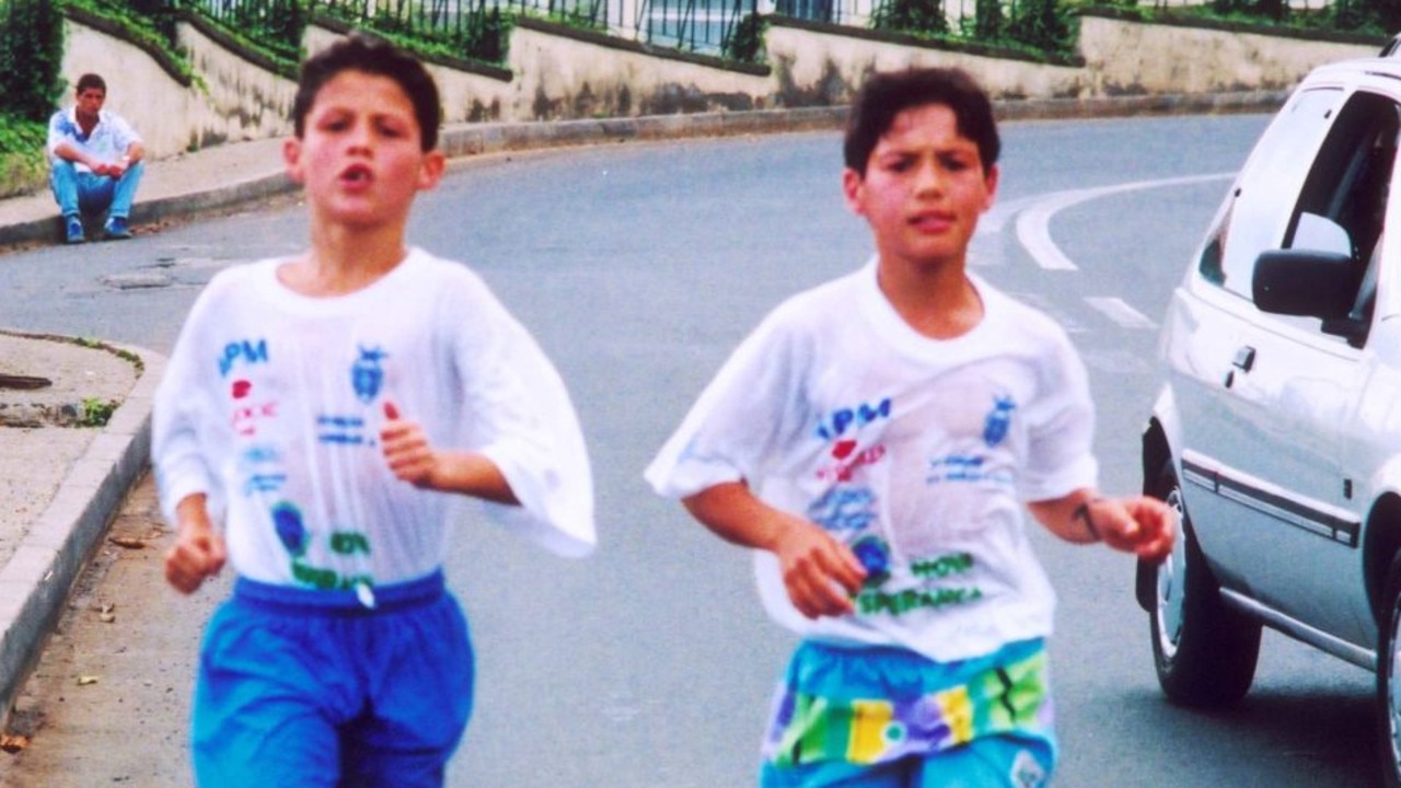 When he was a boy, Ronaldo loved racing against cars in the street. Credit: MANUEL ROCHA